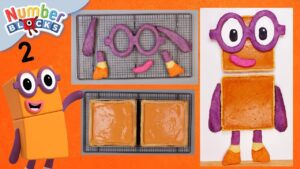 Halloween Numberblock Two Pumpkin Pie | Learn to Count | @Numberblocks - Kingdom Kids Zone, Little Learners - Numberblocks