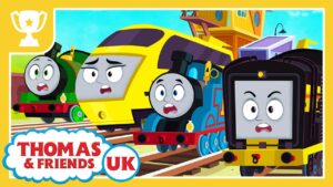 Let's Race: The Flag Race | Thomas & Friends UK – All Engines Go | Race for the Sodor Cup! - Kids TV Series, Kingdom Kids Zone - Thomas & Friends