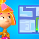 Follow the GPS! | The Fixies | Cartoons for Kids - Kingdom Kids Zone, Little Learners - The Fixies