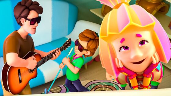 Фиксики – ГИТАРА 🎸 (Новая серия!) ✌ - Kingdom Kids Zone, Little Learners - Фиксики