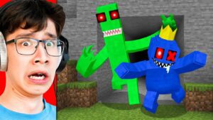I Fooled My Friend as RAINBOW FRIENDS in Minecraft - Gameplay, Kingdom Kids Zone, Minecraft - EYstreem