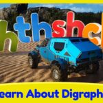 Learn About Digraphs for Kids with Cars and Monster Trucks - Kingdom Kids Zone, Little Learners - Brain Candy TV
