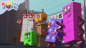 West Side Story & other movie parodies | Learn to Count | @Numberblocks - Kingdom Kids Zone, Little Learners - Numberblocks