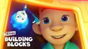 Building Blocks | The Fixies | Cartoons for Kids - Kingdom Kids Zone, Little Learners - The Fixies
