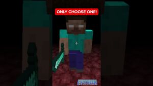 Minecraft ONLY ONE Herobrine Can Be SAVED - Gameplay, Kingdom Kids Zone, Minecraft - EYstreem
