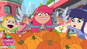 Strawberry Shortcake 🍓 Save the Pumpkins! 🍓 Berry in the Big City 🍓 Halloween Cartoons for Kids - Kids TV Series, Kingdom Kids Zone - Strawberry Shortcake - WildBrain