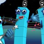 Five's Sing-along | Numberblocks Songs | @Numberblocks - Kingdom Kids Zone, Little Learners - Numberblocks