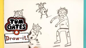 Draw It ✏️ Dog Zombies! | Tom Gates Brilliant World | Drawing With Kids - Kids (6-9), Kingdom Kids Zone - Tom Gates Brilliant World