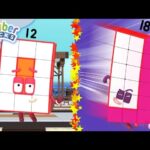 Super Rectangle Fun! | 90 Minute Compilation | 123 – Numbers Cartoon For Kids | Numberblocks - Kingdom Kids Zone, Little Learners - Numberblocks