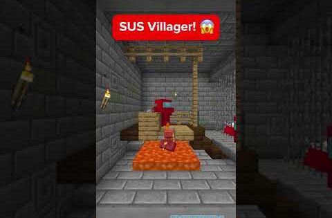 Saving Minecraft VILLAGER from AMONG US - Gameplay, Kingdom Kids Zone, Minecraft - EYstreem