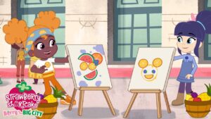 Strawberry Shortcake 🍓 Orange and Blueberry's Smoothie! 🍓 Berry in the Big City 🍓 Cartoons for Kids - Kids TV Series, Kingdom Kids Zone - Strawberry Shortcake - WildBrain