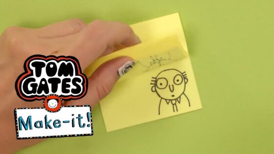 Make It ✂️ Flip Book Drawing! | Tom Gates Brilliant World | Crafts For Kids - Kids (6-9), Kingdom Kids Zone - Tom Gates Brilliant World