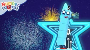 Bonfire Night Party for Kids! | Learn To Count | Big Numbers | @Numberblocks - Kingdom Kids Zone, Little Learners - Numberblocks