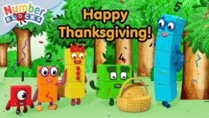 Happy Thanksgiving!🎉 | Learn to count | @Numberblocks - Kingdom Kids Zone, Little Learners - Numberblocks