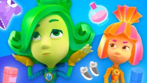 The Beauty Contest 💋 | The Fixies | Animation for Kids - Kingdom Kids Zone, Little Learners - The Fixies