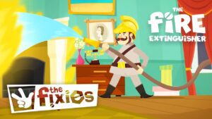 Is that…a FIRE? | The Fixies | Animation for Kids - Kingdom Kids Zone, Little Learners - The Fixies