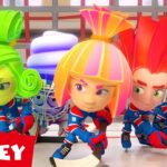 Which Fixie is the best at Hockey? | The Fixies | Cartoons for Kids - Kingdom Kids Zone, Little Learners - The Fixies