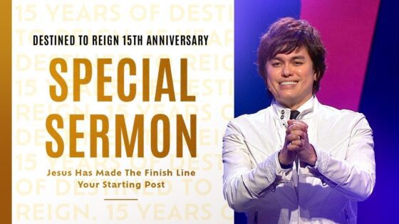 Destined to Reign 15th Anniversary Celebration (Special Sermon) | Joseph Prince - Healing Grace, Hope & Healing - Joseph Prince
