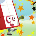 Football Fun with Numberblock 11 | Learn to Count | @Numberblocks - Kingdom Kids Zone, Little Learners - Numberblocks