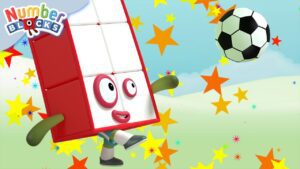 Football Fun with Numberblock 11 | Learn to Count | @Numberblocks - Kingdom Kids Zone, Little Learners - Numberblocks