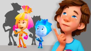 Whose Shadow is That? | The Fixies | Animation for Kids - Kingdom Kids Zone, Little Learners - The Fixies