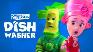 Trading places with parents! | The Fixies | Animation for Kids - Kingdom Kids Zone, Little Learners - The Fixies