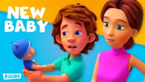 The New Baby 👶 | @TheFixiesOfficial | Animation for Kids | #Baby - Kingdom Kids Zone, Little Learners - The Fixies