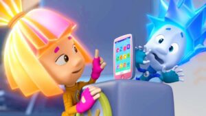 Dad's Phone! | The Fixies | Animation for Kids - Kingdom Kids Zone, Little Learners - The Fixies