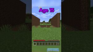 Secret Bases at Different Ages in Minecraft - Gameplay, Kingdom Kids Zone, Minecraft - EYstreem