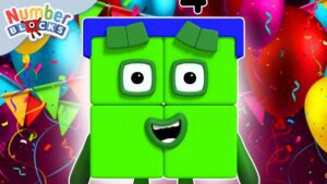 Happy Birthday to you! | Learn to count to Four | @Numberblocks - Kingdom Kids Zone, Little Learners - Numberblocks