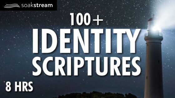 SOAK IN GOD'S IDENTITY OVER YOU as you sleep! | THE BEST Bible Verses For Sleep - Hope & Healing, Meditations - SOAKSTREAM - Healing Scriptures