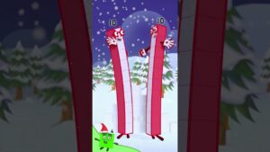 #shorts | Christmas Song 🎄 | Counting for Kids | Maths Cartoons | @Numberblocks - Kingdom Kids Zone, Little Learners, Shorts - Numberblocks