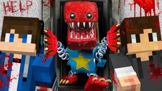I Fooled My Friend as BOXY BOO in Minecraft - Gameplay, Kingdom Kids Zone, Minecraft - EYstreem