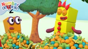 Fruit and Maths! | Let's count fruit compilation for kids | Learn to Count | @Numberblocks - Kingdom Kids Zone, Little Learners - Numberblocks