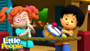Little Sing-Along! ⭐ Little People Compilation ⭐ - Kids TV Series, Kingdom Kids Zone - Little People - Fisher Price