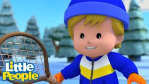 Snowy Sports! ⭐ Little People Compilation ⭐ - Kids TV Series, Kingdom Kids Zone - Little People - Fisher Price