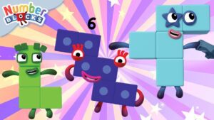 Christmas Stampolines! | Learn to Count | Numbers Cartoon For Kids 123 | @Numberblocks - Kingdom Kids Zone, Little Learners - Numberblocks