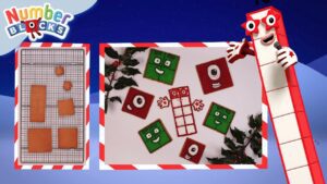 Numberblocks Christmas Cookies | Learn to Bake and Count | @Numberblocks​ - Kingdom Kids Zone, Little Learners - Numberblocks
