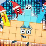 How Many Sleeps 'til Christmas | 2 HOUR LOOP | Learn to Count with this catchy maths song for kids! - Kingdom Kids Zone, Little Learners - Numberblocks