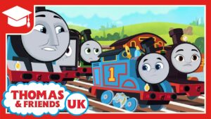 The Team Up Clean Up | Train School Learning Series | Thomas & Friends UK | All Engines Go - Kids TV Series, Kingdom Kids Zone - Thomas & Friends