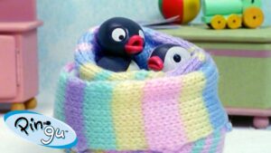 Getting Stuff Done with Pingu 🐧 | Pingu – Official Channel | Cartoons For Kids - Kids (0-5), Kingdom Kids Zone - Pingu - Official Channel