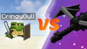 Can a FROG beat the ENDER DRAGON in HARDCORE MINECRAFT??! (100 Days attempt) - Gameplay, Kingdom Kids Zone, Minecraft - CringyGull