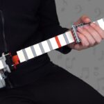 Lego Guitar (3 simple songs demonstrated) - Kids (6+), Kingdom Kids Zone - Brick Experiment Channel