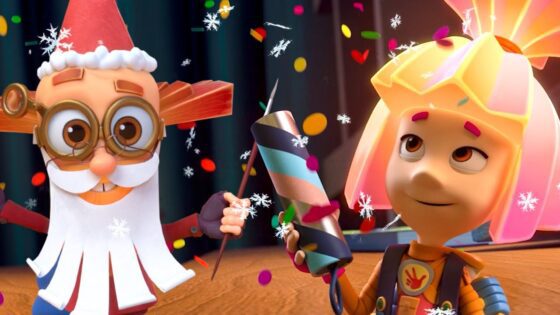 Фиксики – Здравствуй, зима ❄⛄ ! Сборник зимних серий с фиксиками - Kingdom Kids Zone, Little Learners - Фиксики