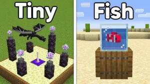 Testing TINY Minecraft Build Hacks That Feel Illegal - Gameplay, Kingdom Kids Zone, Minecraft - EYstreem