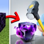 Anything My Friend BREAKS in Minecraft, I Break in REAL LIFE! - Gameplay, Kingdom Kids Zone, Minecraft - EYstreem