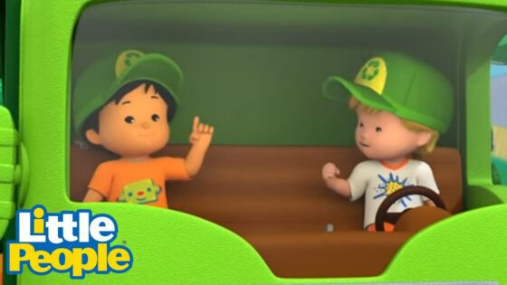 Recycling! | Little People ⭐️ S2 Episode 14 | Cartoons for Kids - Kids TV Series, Kingdom Kids Zone - Little People - Fisher Price