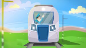 CHOO CHOO! Fun with Trains 🚅 | The Fixies | Animation for Kids - Kingdom Kids Zone, Little Learners - The Fixies