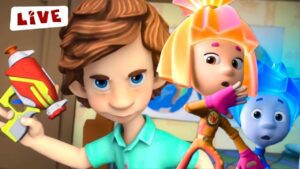 🔥 ФИКСИКИ I НОВЕНЬКИЕ | Мультик для детей - Kingdom Kids Zone, Little Learners - Фиксики