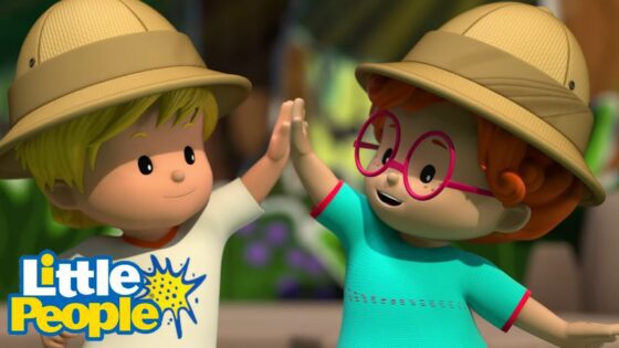 Little People | Ep 1 | Teamwork Takes Talent! & Imagination Cures the Blues! - Kids TV Series, Kingdom Kids Zone - Little People - Fisher Price